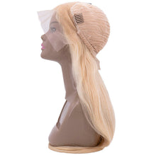 Load image into Gallery viewer, Blonde Straight 13x4 Transparent Lace Front Wig