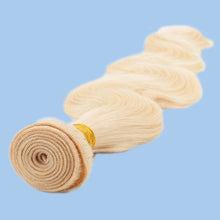 Load image into Gallery viewer, Russian Blonde Human Hair Body Wave Sew In Extension