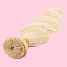 Load image into Gallery viewer, Russian Blonde Human Hair Body Wave Sew In Extension