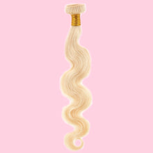 Load image into Gallery viewer, Russian Blonde Human Hair Body Wave Sew In Extension