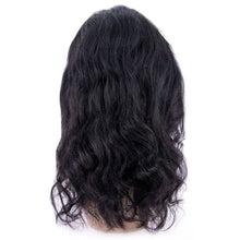 Load image into Gallery viewer, Indian Wavy Raw Human Hair Transparent Lace Front Wig