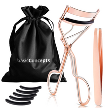 Load image into Gallery viewer, Eyelash Curler Kit Rose Gold Premium Lash Curler