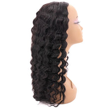 Load image into Gallery viewer, Virgin Brazilian Deep Wave Human Hair U-Part Wig