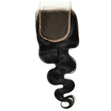 Load image into Gallery viewer, Virgin Brazilian Body Wave Human Hair Lace Closure