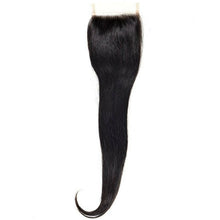 Load image into Gallery viewer, Brazilian Silky Straight Human Hair Lace Closure