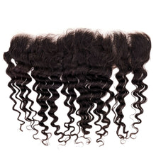 Load image into Gallery viewer, Virgin Brazilian Deep Wave Human Hair FRONTAL