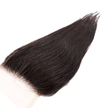 Load image into Gallery viewer, Brazilian Silky Straight Human Hair Lace Closure