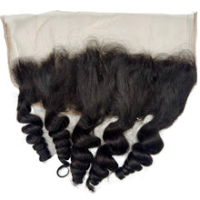 Load image into Gallery viewer, Raw Vietnamese Ripple Curly 13x4 Swiss Frontal
