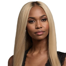 Load image into Gallery viewer, Blonde Straight 13x4 Transparent Lace Front Wig
