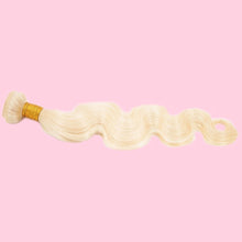 Load image into Gallery viewer, Russian Blonde Human Hair Body Wave Sew In Extension
