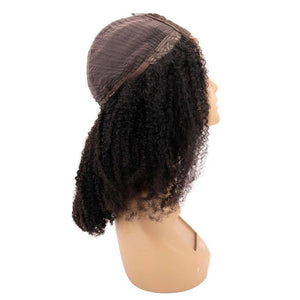 Afro Kinky Human Hair Lace Closure Wig