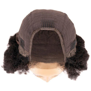 Afro Kinky Human Hair Lace Closure Wig