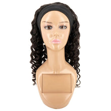 Load image into Gallery viewer, Deep Wave Human Hair Headband Wig
