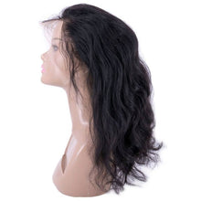 Load image into Gallery viewer, Indian Wavy Raw Human Hair Transparent Lace Front Wig
