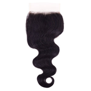 Virgin Malaysian Body Wave Human Hair Lace Closure