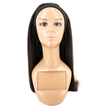 Load image into Gallery viewer, Straight Human Hair Headband Wig
