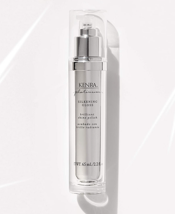 Kenra Platinum Silkening Gloss | Brilliant Shine Polish | Medium To Coarse Hair