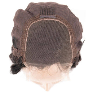 Deep Wave Human Hair Lace Closure Wig