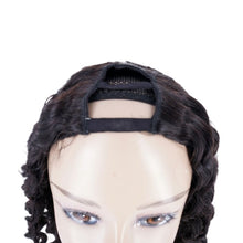 Load image into Gallery viewer, Virgin Brazilian Deep Wave Human Hair U-Part Wig
