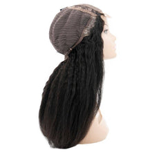 Load image into Gallery viewer, Kinky Straight Human Hair Lace Closure Wig
