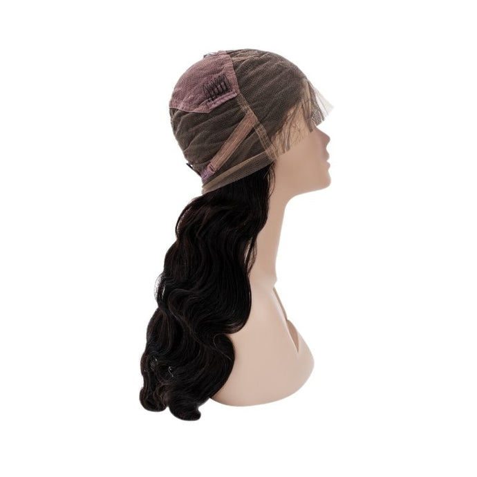Virgin Brazilian Loose Wave Human Hair Lace Front Wig