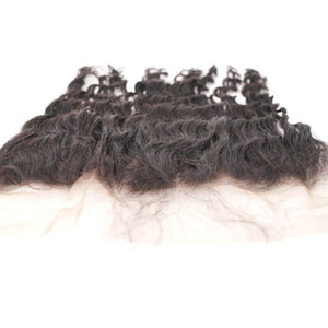 Virgin Brazilian Deep Wave Human Hair FRONTAL