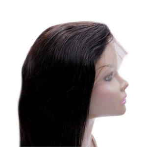 Straight Human Hair Full Lace Wig