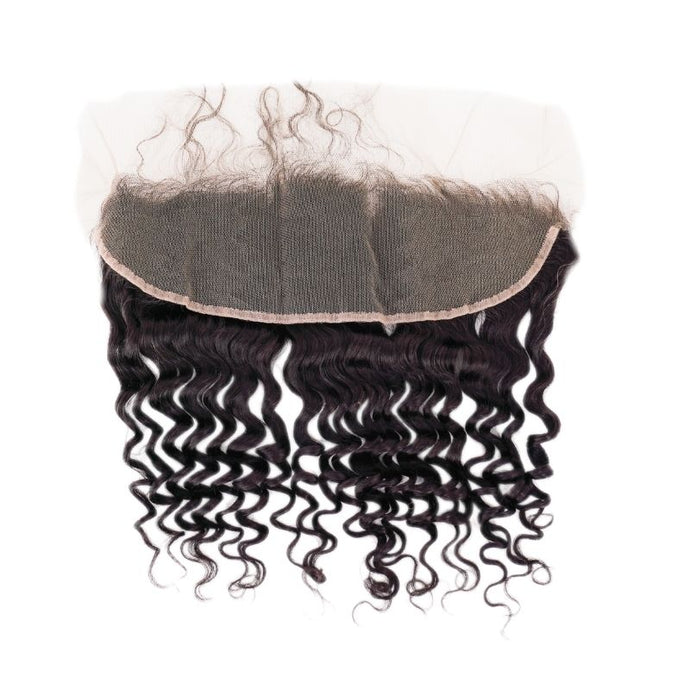Virgin Brazilian Deep Wave Human Hair FRONTAL