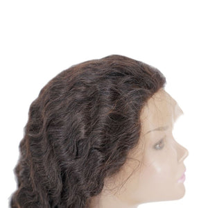Virgin Brazilian Loose Wave Human Hair Lace Front Wig