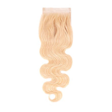 Load image into Gallery viewer, Russian Blonde Human Hair Body Wave Lace Closure
