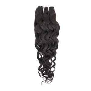 Brazilian Spanish Wave Human Hair Sew In Extension