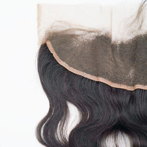 Virgin Malaysian Body Wave Human Hair Lace FRONTAL