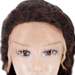 Virgin Brazilian Loose Wave Human Hair Lace Front Wig
