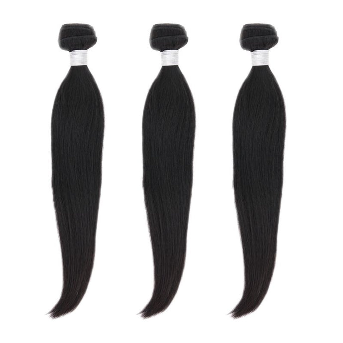 Brazilian Silky Straight Extensions Bundle Deals