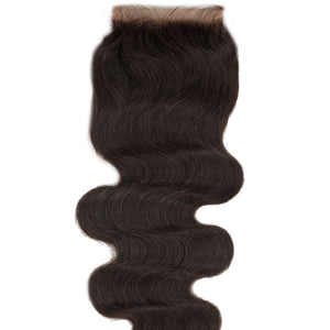 Virgin Malaysian Body Wave Human Hair Lace Closure