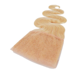Virgin Brazilian Blonde Body Wave Human Hair Lace FRONTAL