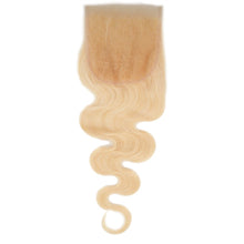 Load image into Gallery viewer, Russian Blonde Human Hair Body Wave Lace Closure
