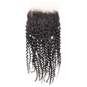 Brazilian Kinky Curly Lace Closure